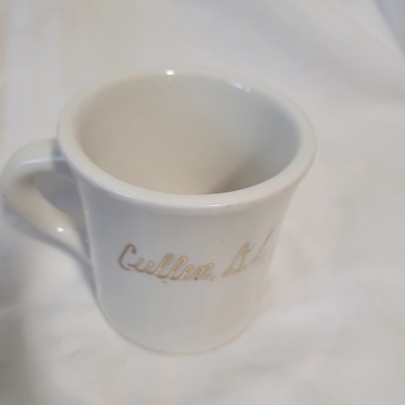 U.S. Navy Builder with “Cullen D.L.” Victor Style Diner Mug - Picture 2 of 4